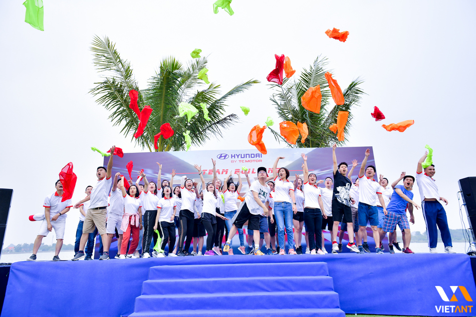 Chương trình teambuilding Hyundai Việt Nam - Xây dựng phát triển văn hóa doanh nghiệp
